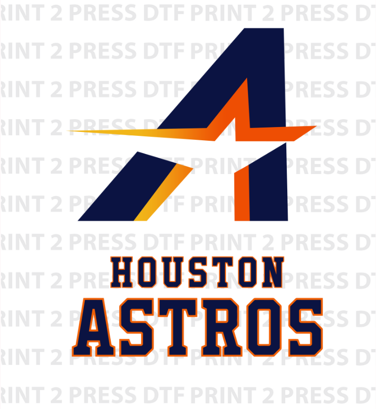 A Star Houston Astros - White Trim