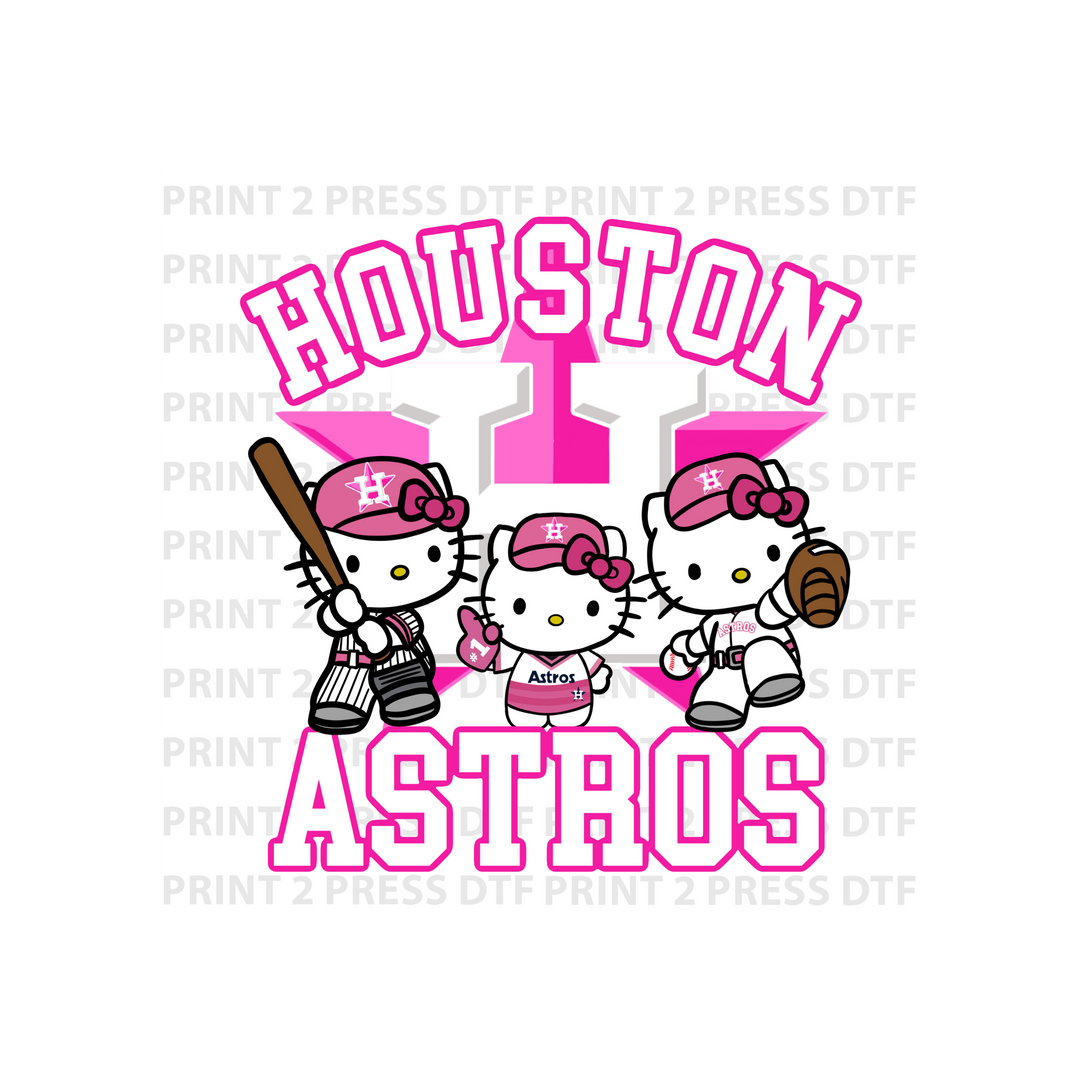 3 Pink Hello Kitty