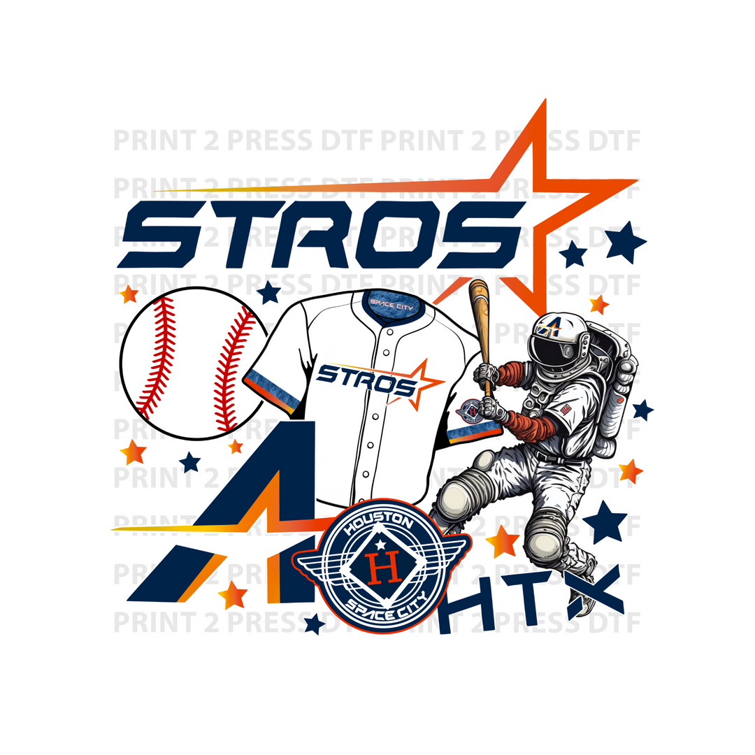 Stros with Astronaut - New Logos