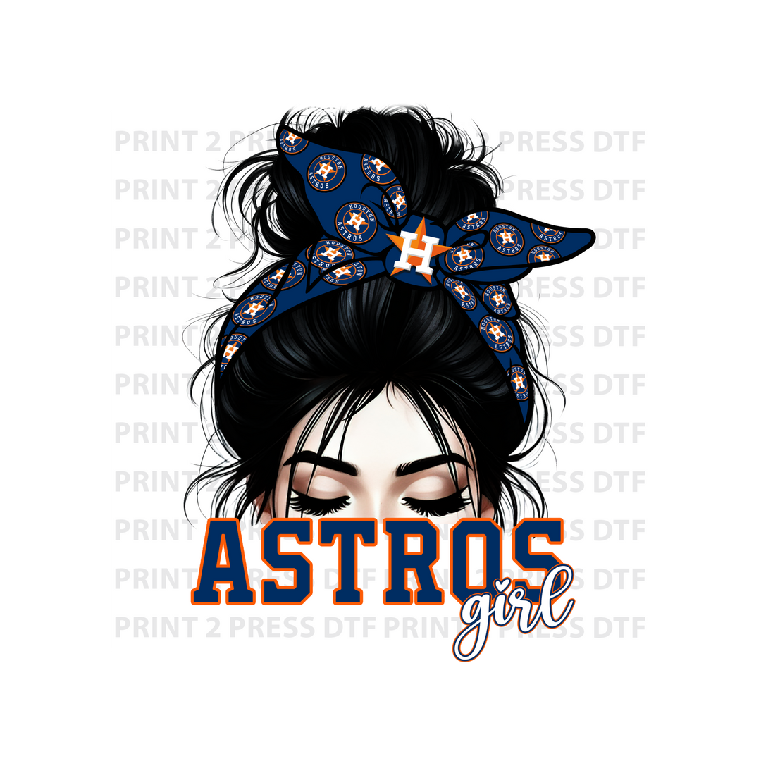Astros Girl Navy