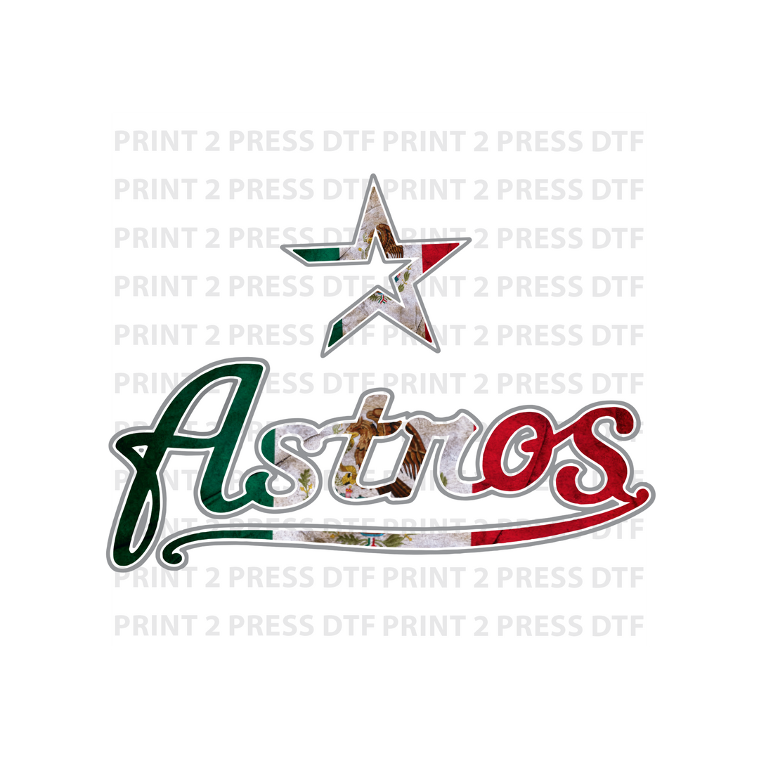Astros Mexico Flag