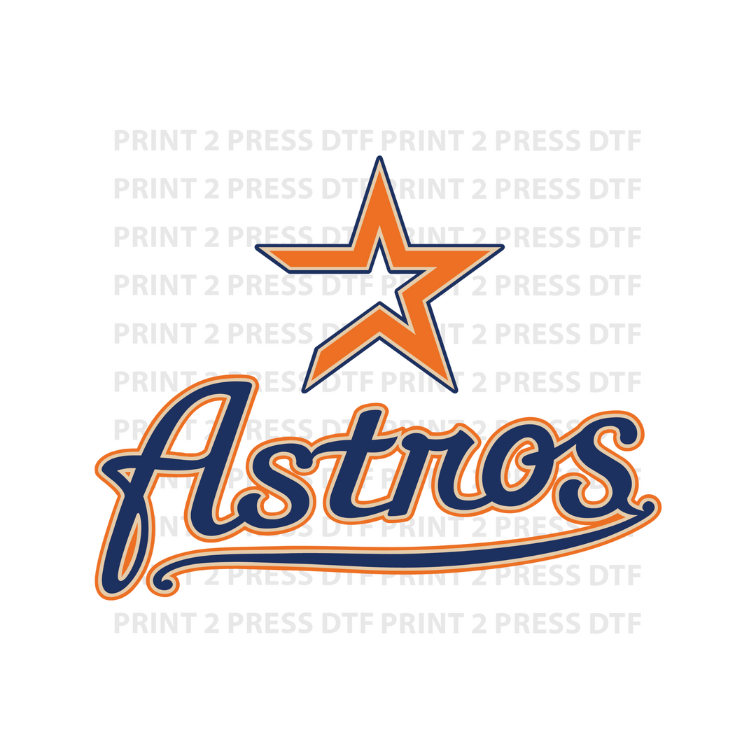 Orange Retro Astros