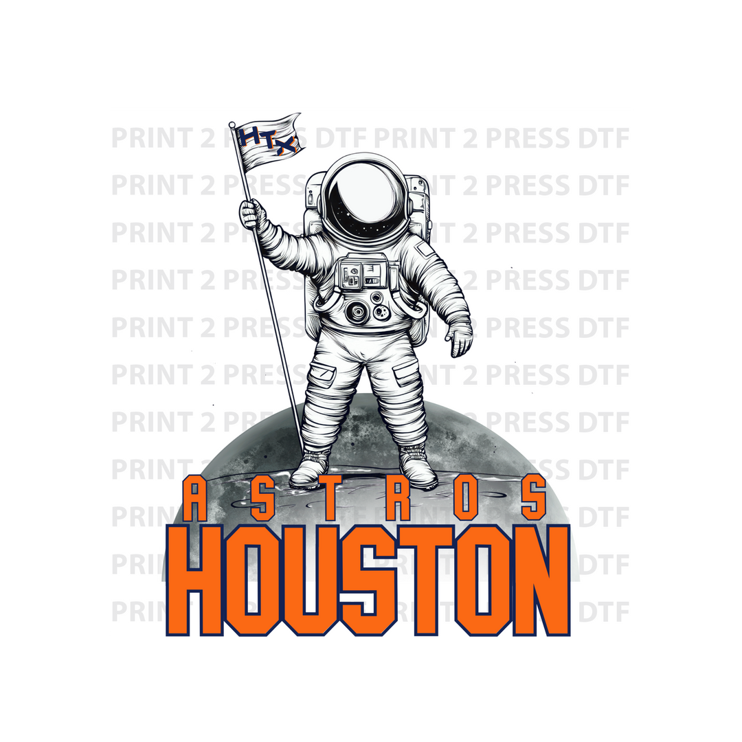 Stros Astronaut Flag