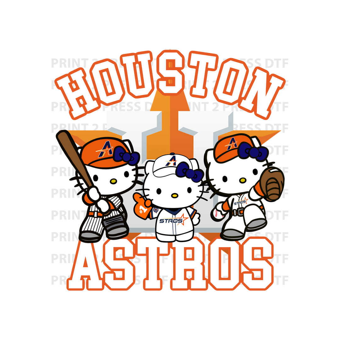 3 Hello Kitty - Orange Uniform