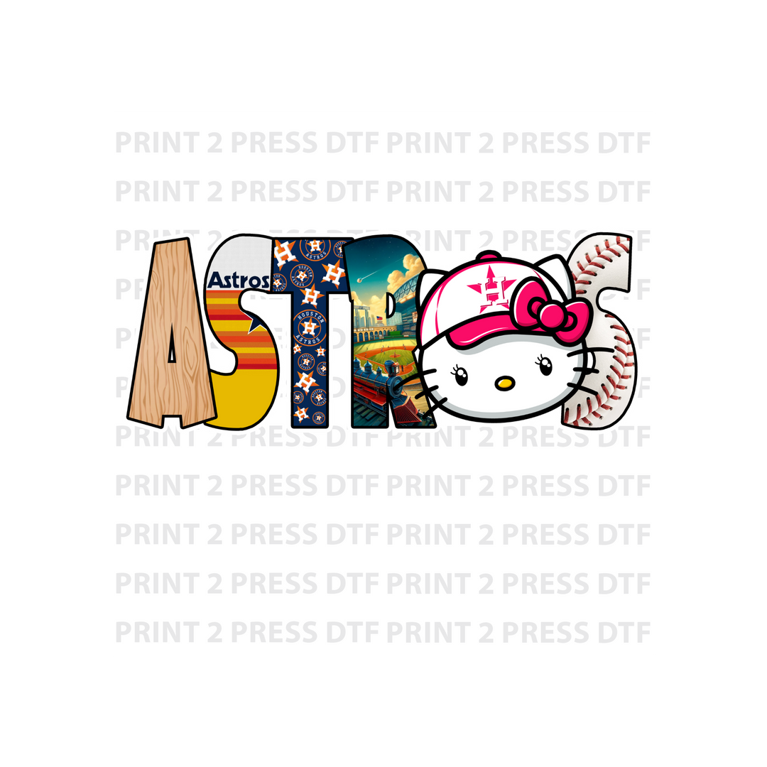 Exclusive Astros Multi Letters - Pink Cap