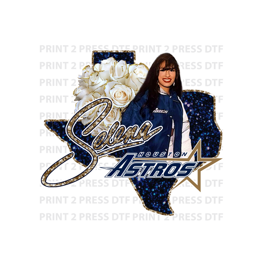 Astros Selena - Navy Retro Jacket