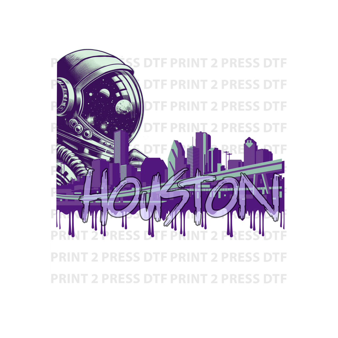 Astronaut Houston Purple