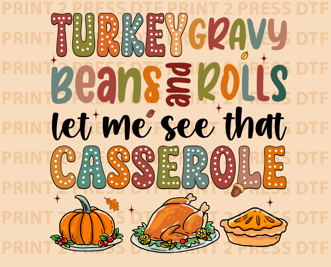 Turkey Beans Casserole