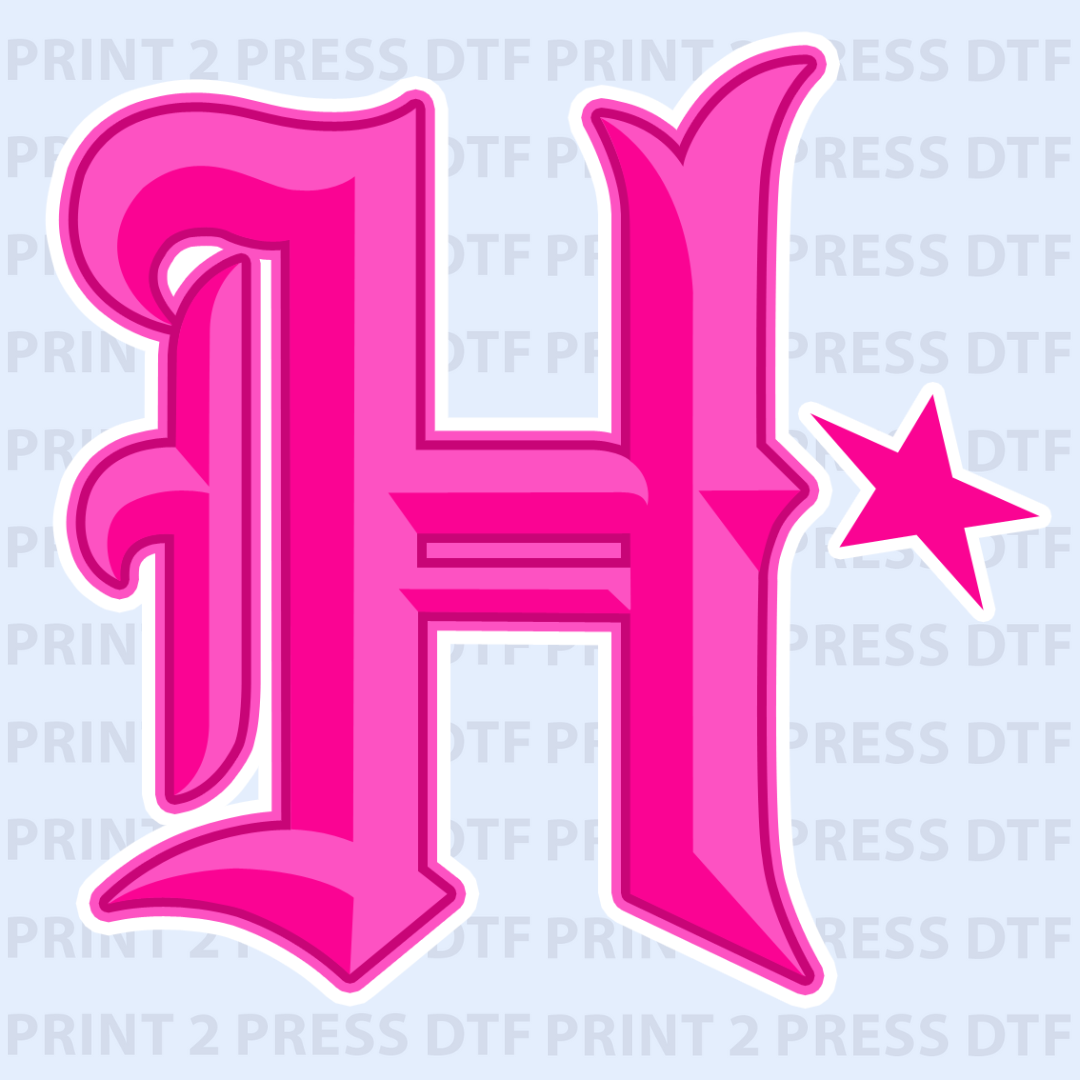 Pink H Texans
