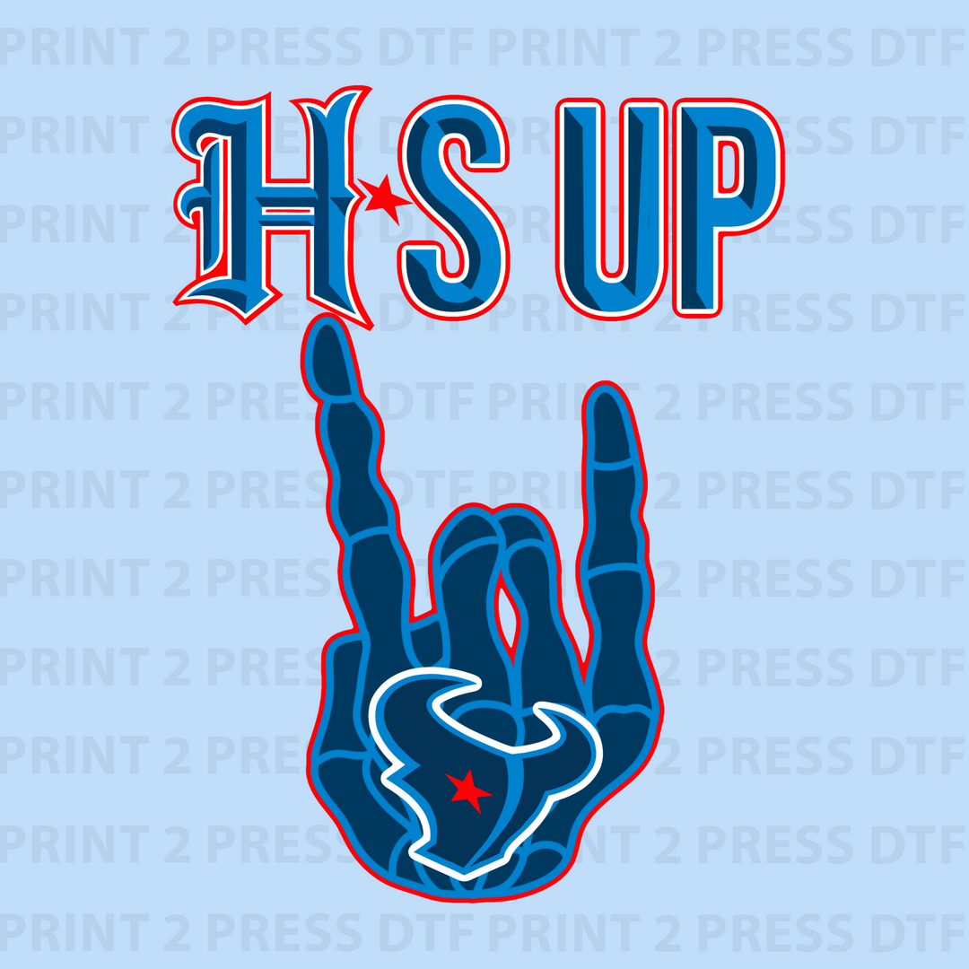 H's Up Skull Hand