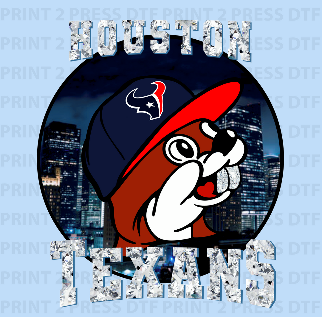 Beaver Bling Houston Texans
