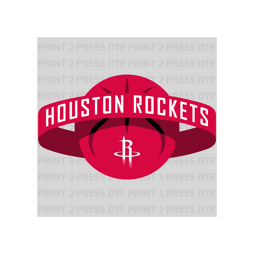 Red Basketball Rockets