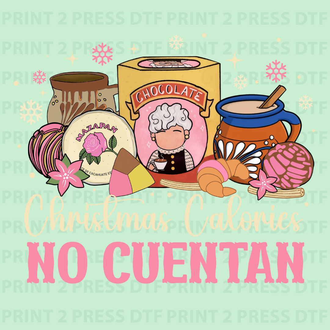 Christmas Calories No Cuentan Cafe