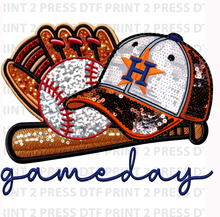 Sequins Astros Gameday
