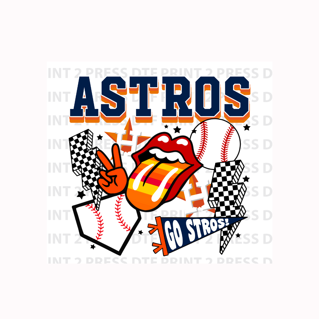 Astros Peace Retro Vibes
