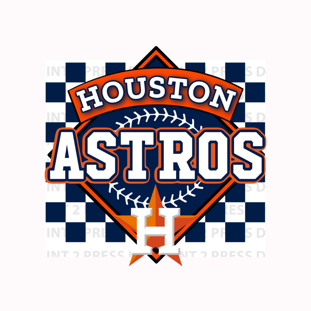 Houston Astros Navy Checkered