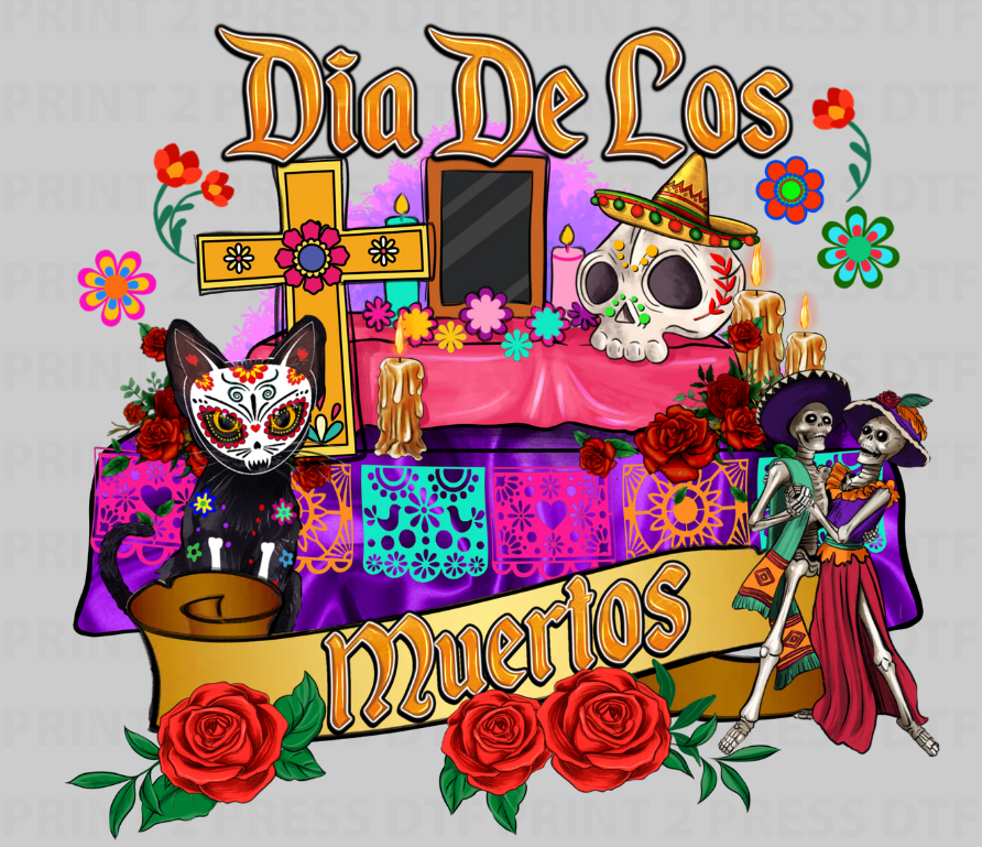Dia De Los Muertos Altar
