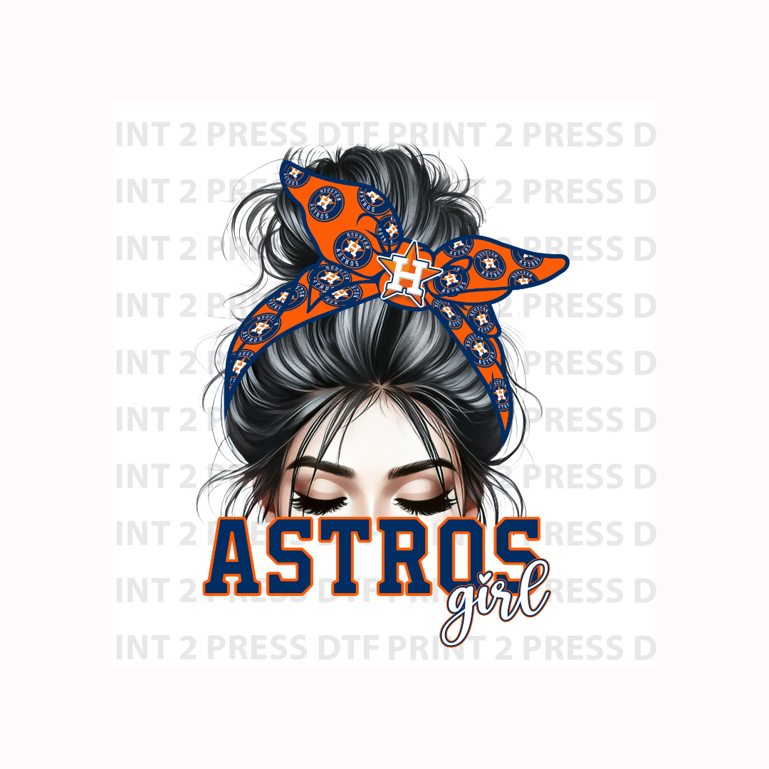 Astros Girl - Orange