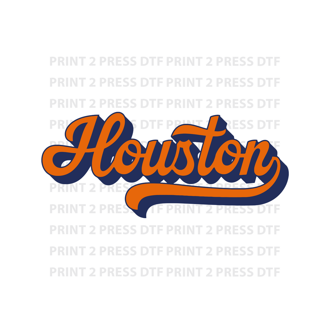 Orange & Navy Houston