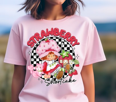 Strawberry Short Cake Checkered