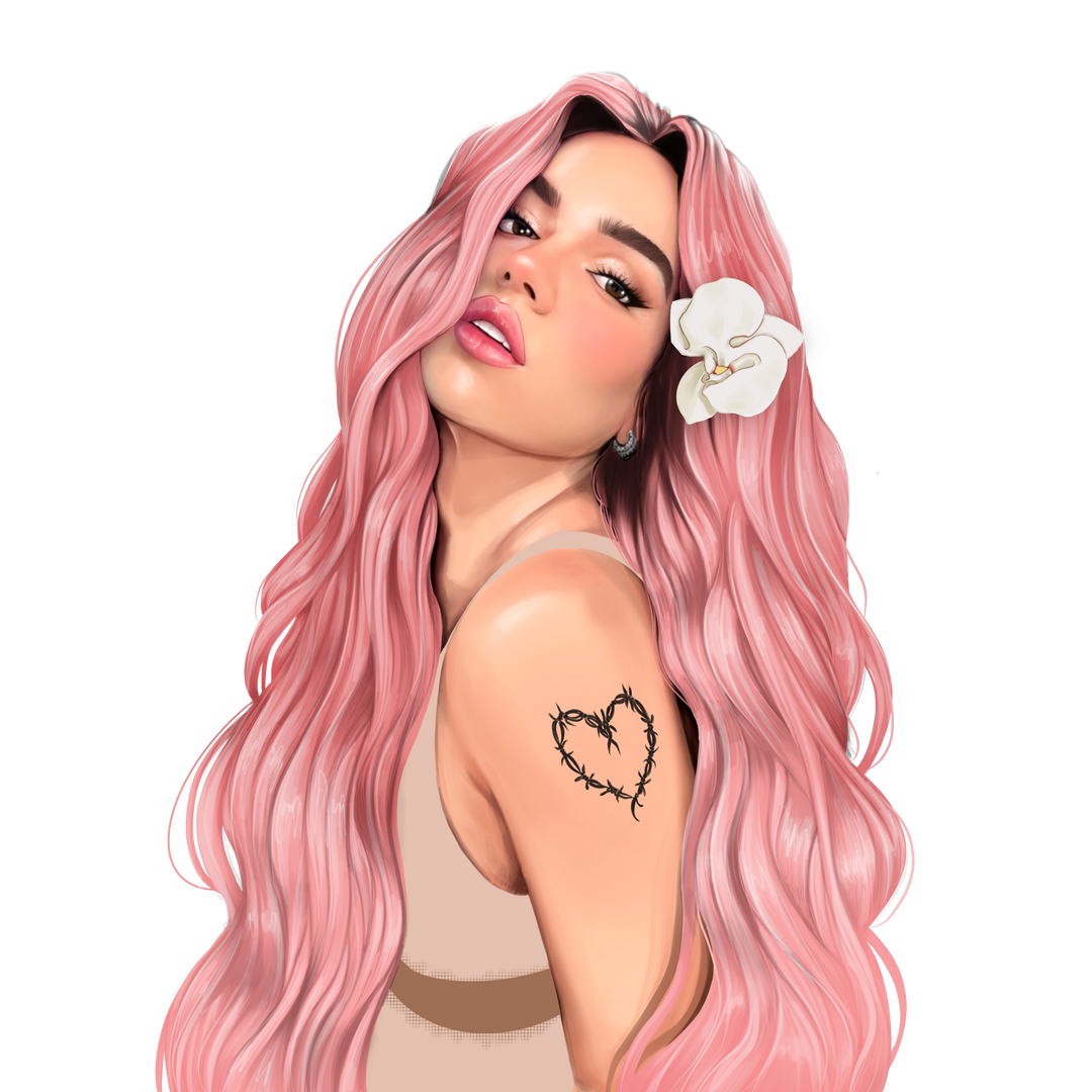 Karol G Pink Hair