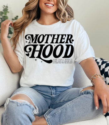 Mother Hood White Black