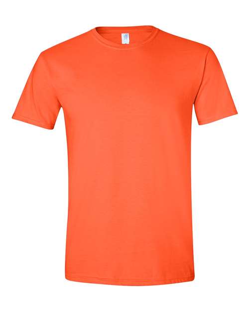 Gildan Adult Unisex Soft Style 6400 Orange