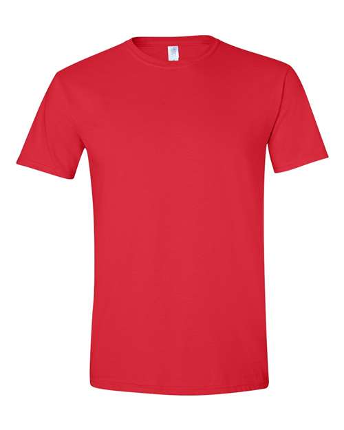 Gildan Adult Unisex Soft Style 6400 Red
