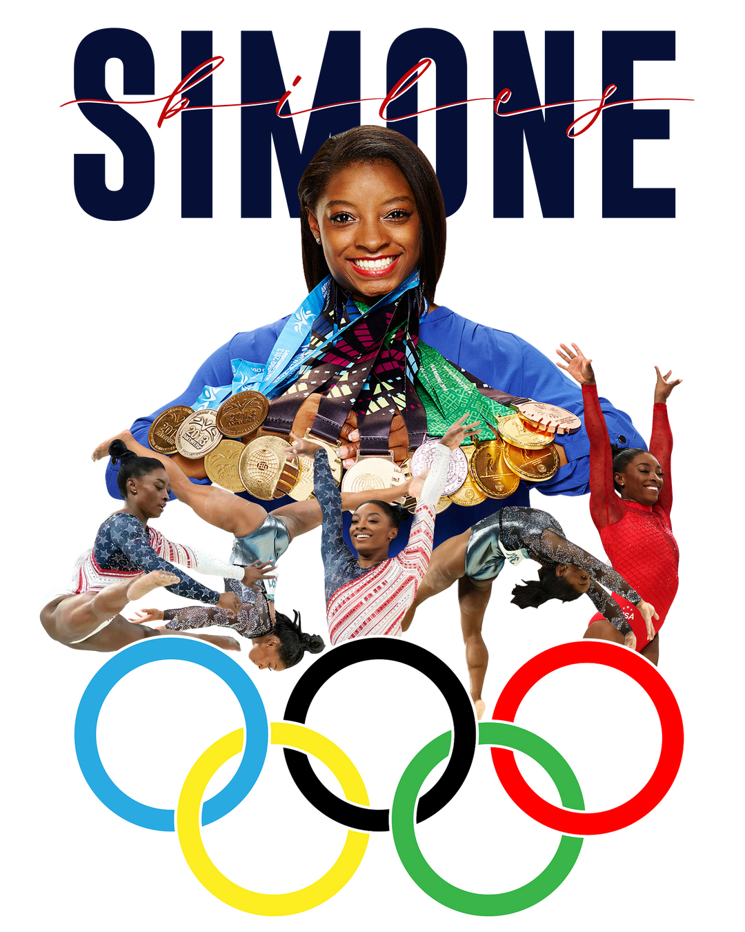 Simone 2024 Paris Gold NAVY PNG