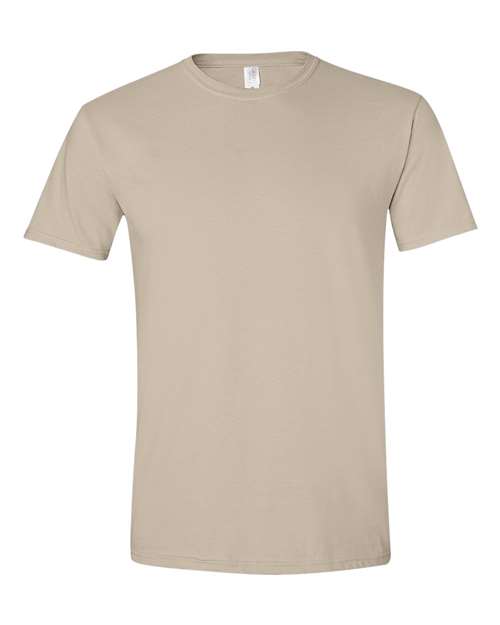 Gildan Adult Unisex Soft Style 6400 Sand