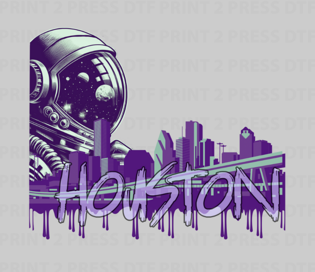 Astronaut Houston Purple