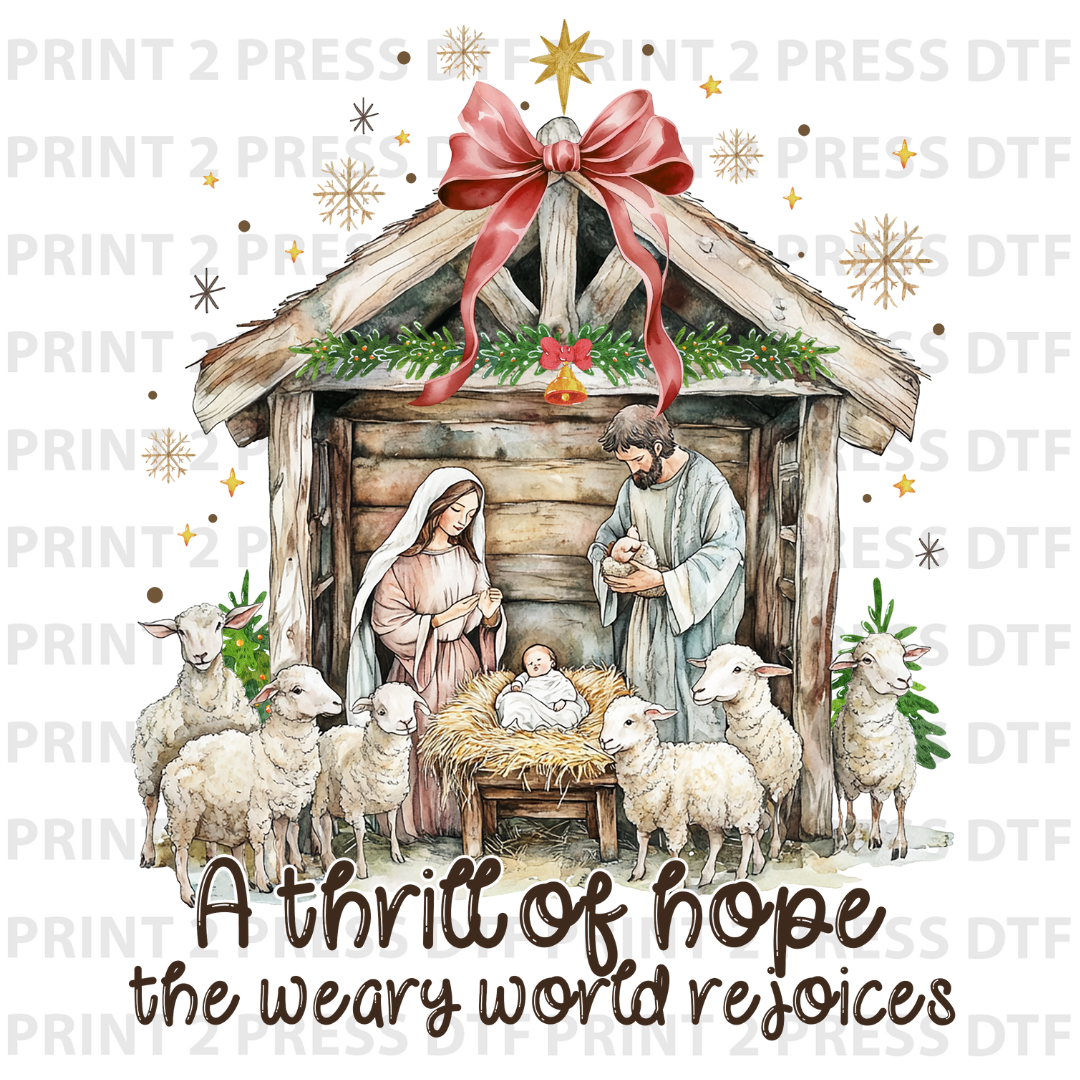 A Thrill of Hope Nativity