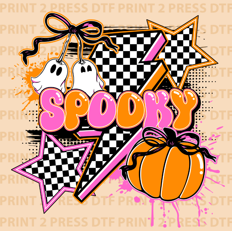 Spooky Checkered