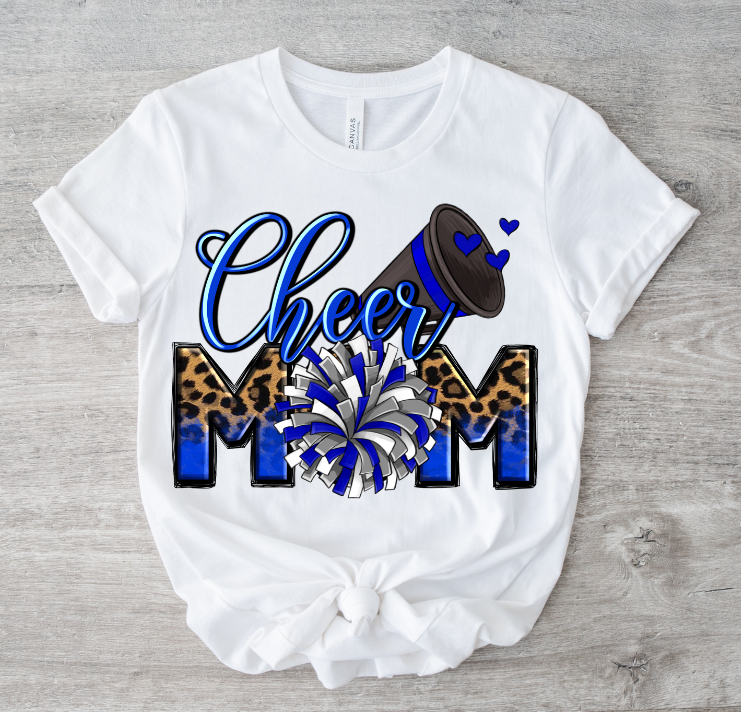 Cheetah Royal Cheer Mom