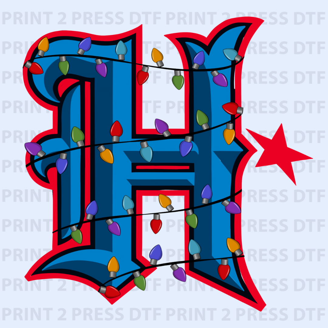 TXNS Matte H Christmas Lights