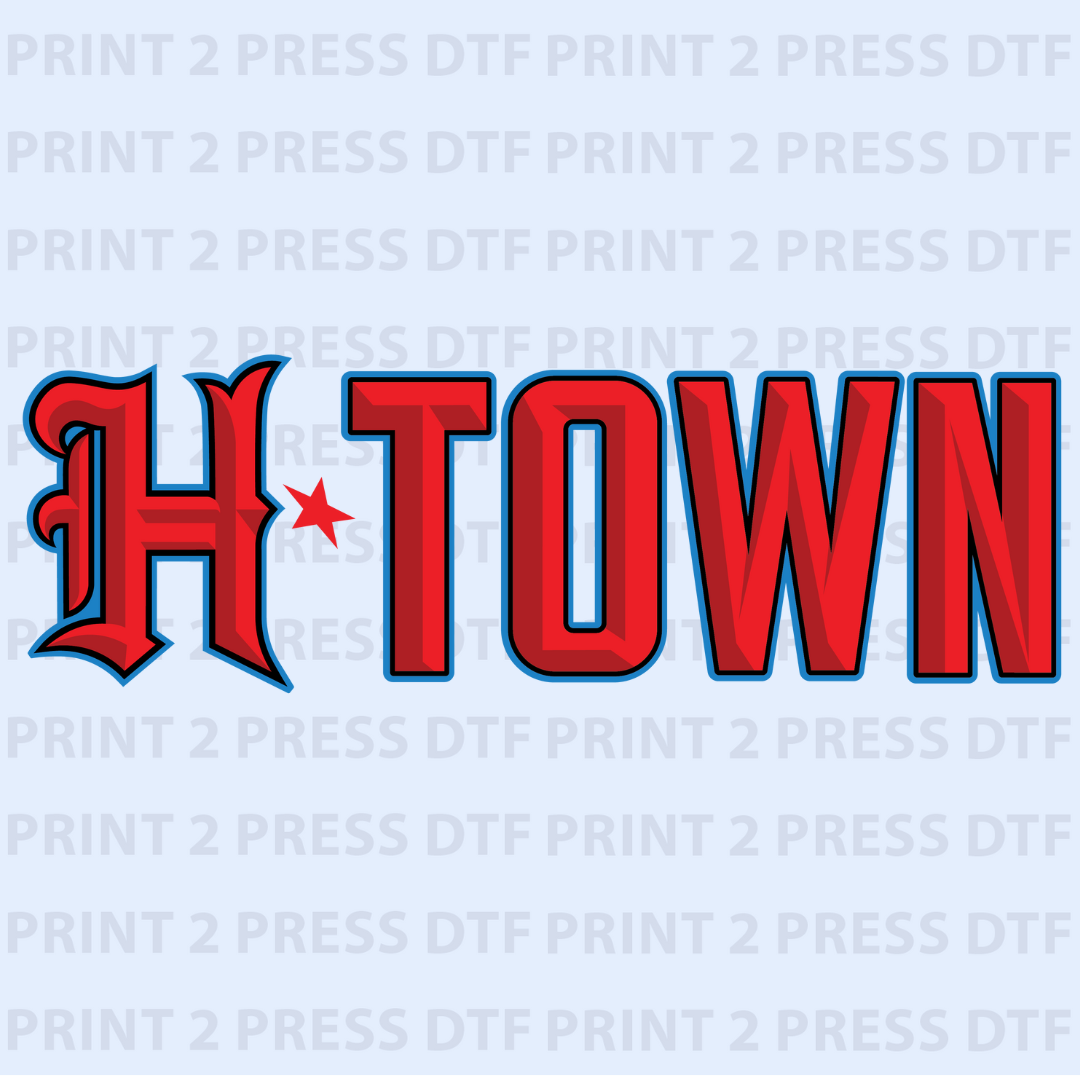 TXNS Matte H-town Red