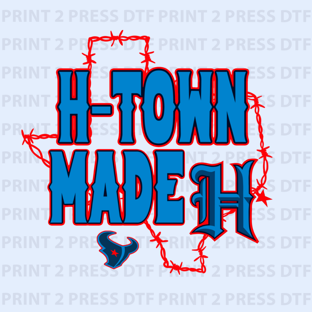 H-Town Made TX Barbwire