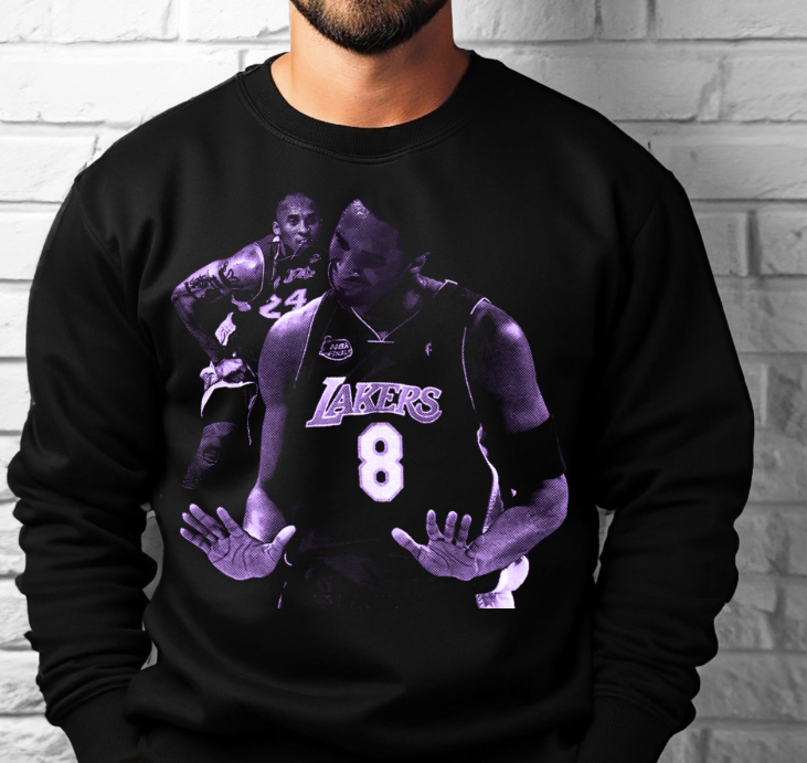 Half Tone Kobe Bryant Relax