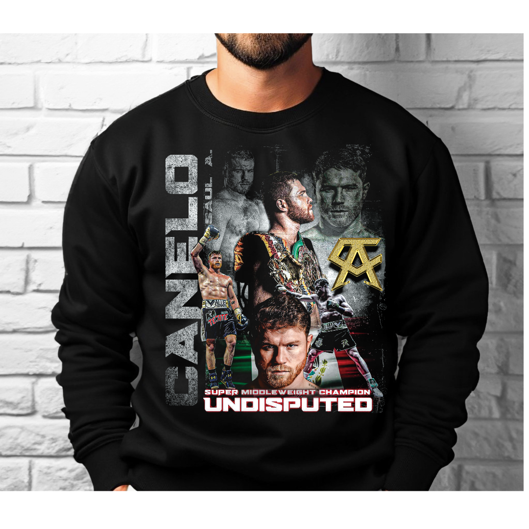 Undisputed Canelo Halftone