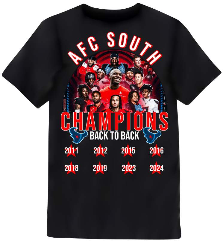 AFC South Champs Back to Back