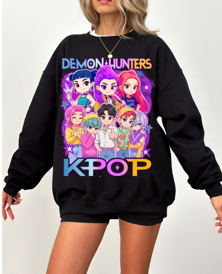 KPOP Demon Hunters Characters