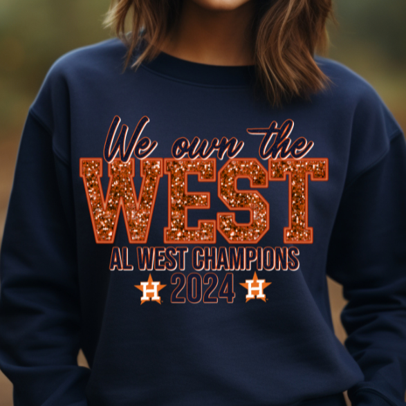 FAUX  WEST AL West Champions DTF Transfer