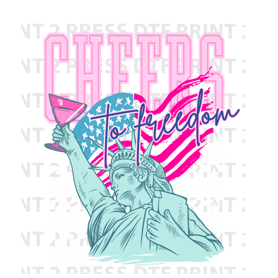 Cheers To Freedom White