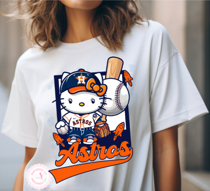 Astros Hello Kitty Navy
