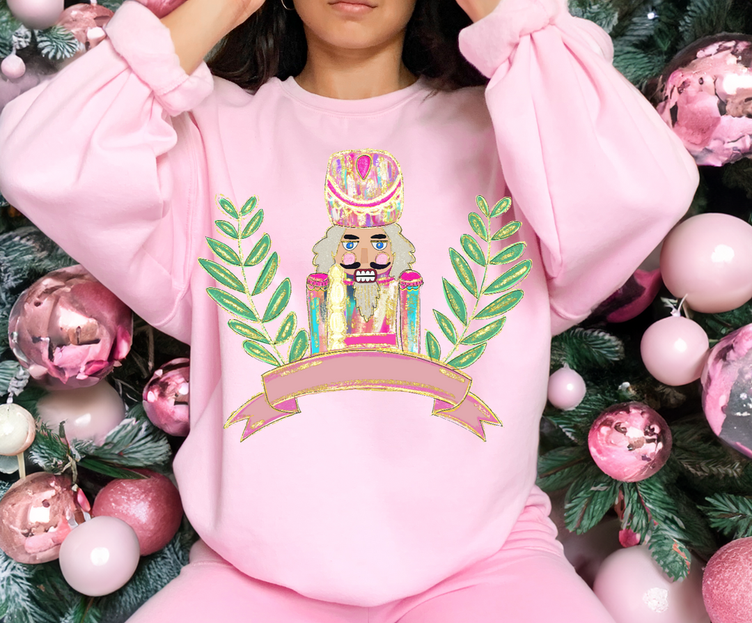 Pastel Nutcracker with Banner