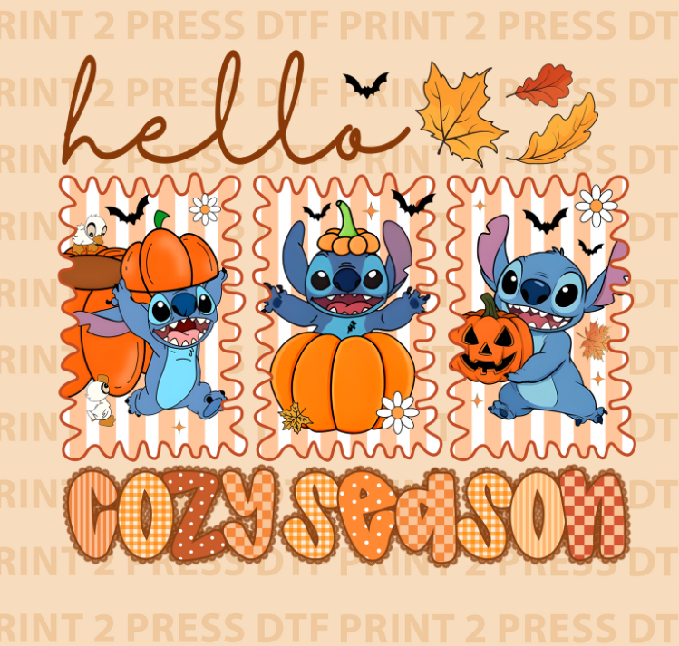 Hello Cozy Season Stitch