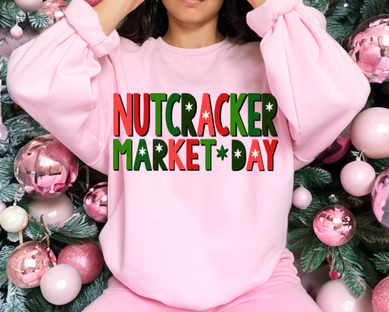 Nutcracker Market Day Red