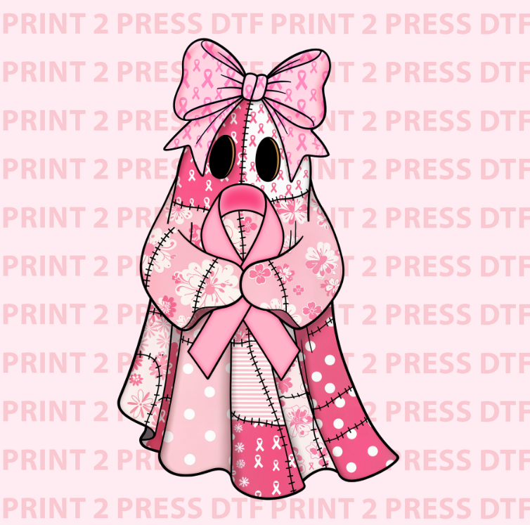 Quilted Pink Ghost