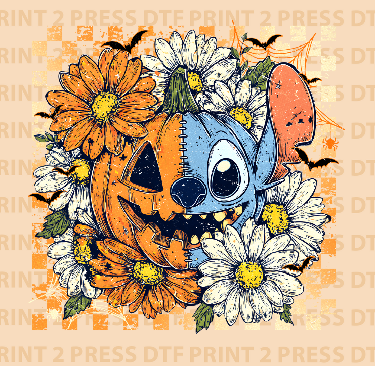 Stitch Jack o Lantern