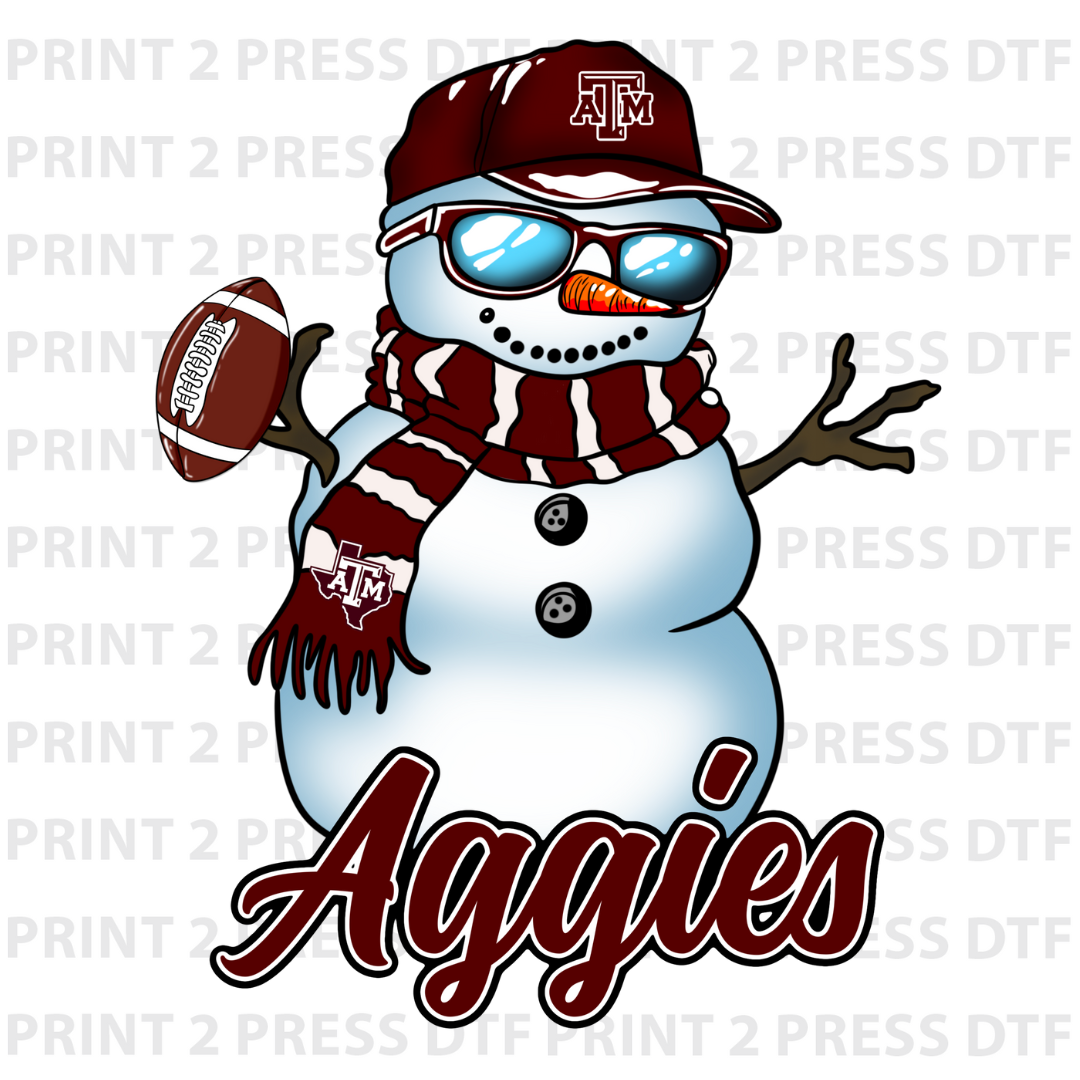 A&M Snowman